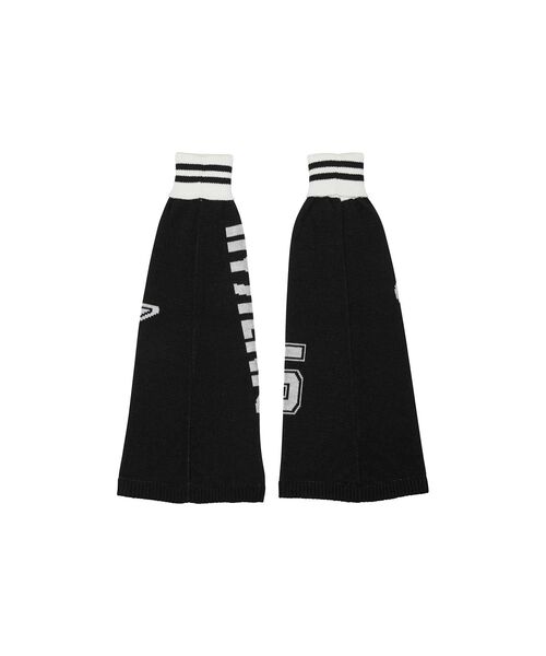 HYSTERIC GLAMOUR(ヒステリックグラマー)の「HYSTERIC LOGO ジャガードレッグウォーマー(ソックス/靴下・レディース・ブラック/ピンク/ブルー・FREE)」の7枚目の写真