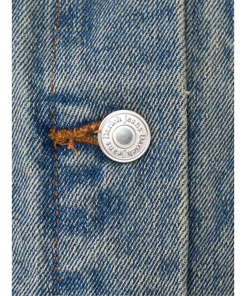 ウエスタンヨークショートデニムジャケット（デニムジャケット