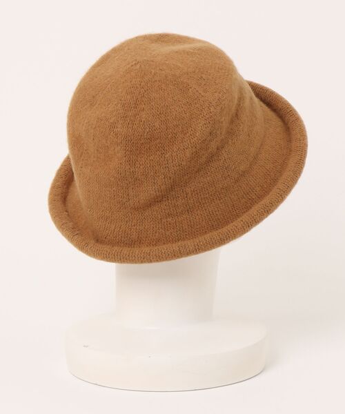 Burner（バーナー）の「【OKUOKU　0909】ウール混ふんわりクロッシェハット oku-bosi-37（ハット・レディース・チャコール/オレンジ/グリーン/レッド/キャメル/ブラック/ワイン/グレー・FREE）」の9枚目の写真