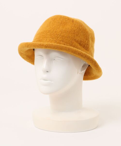 Burner（バーナー）の「【OKUOKU　0909】ウール混ふんわりクロッシェハット oku-bosi-37（ハット・レディース・チャコール/オレンジ/グリーン/レッド/キャメル/ブラック/ワイン/グレー・FREE）」の18枚目の写真