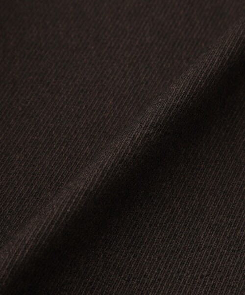 CAST:(キャストコロン)の「ボンディングリバーシブルミドルコート(ノーカラーコート・レディース・オフホワイト/ブラウン系その他5・M/S)」の18枚目の写真