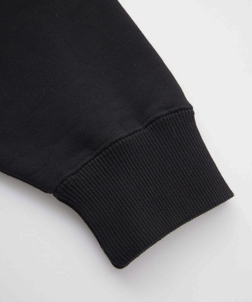 X-girl（エックスガール）の「FACE PATCH AND LOGO CREWNECK SWEAT TOP（スウェット・レディース・アッシュ/ブラック/ネイビー・S/M/L）」の22枚目の写真