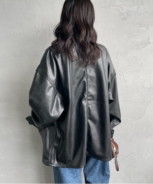 UNIVERSAL OVERALL（ユニバーサルオーバーオール）の「[UNIVERSAL OVERALL/ユニバーサルオーバーオール] 別注 カバーオールジャケット（ミリタリージャケット・レディース・ワンウォッシュ/チャコールグレー/ブラック/ブラウン・M/L）」の15枚目の写真