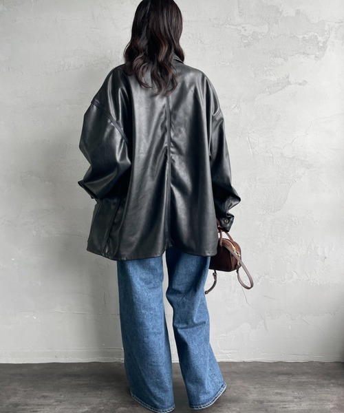 universal overall レザー カバーオール　ジャケット N1714 UNIVERSAL OVERALL/ユニバーサルオーバーオール] 別注 カバーオール