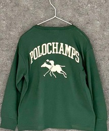 POLO CHAMPS（ポロチャンプス）の「【POLO CHAMPS ポロチャンプス】ロゴプリント オーバーサイズ ロンT（Tシャツ/カットソー）」