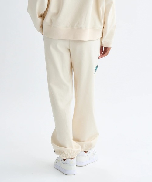 BILLABONG(ビラボン)の「BILLABONG レディース 【SURF CAMP】TRIPLE PALMS SWEAT L セットアップボトムス 【2025年秋冬モデル】/ビラボンセットアップ対応ウエストゴムサイドラインスウェットパンツ(スウェットパンツ・レディース・ネイビー/アイボリー・LARGE/MEDIUM)」の3枚目の写真
