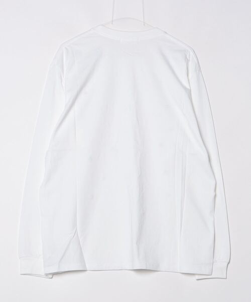 VACANCY(ヴァカンシー)の「ランダムスタッツロングTシャツ/ユニセックス/新色追加(Tシャツ/カットソー・レディース・ホワイト/チャコールグレー/ブラック・FREE)」の12枚目の写真
