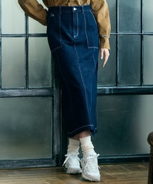 LACOSTE | ベイカーデニムスカート(デニムスカート)