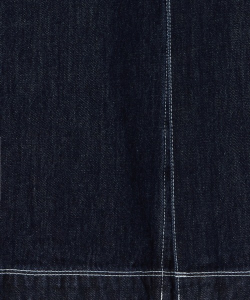 LACOSTE(ラコステ)の「ベイカーデニムスカート(デニムスカート・レディース・ブラック/ネイビー・34/36/38/40)」の19枚目の写真
