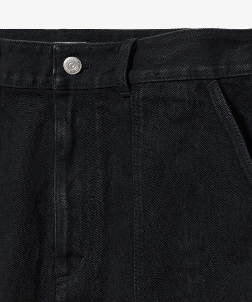 LACOSTE(ラコステ)の「ベイカーデニムスカート(デニムスカート・レディース・ブラック/ネイビー・34/36/38/40)」の4枚目の写真