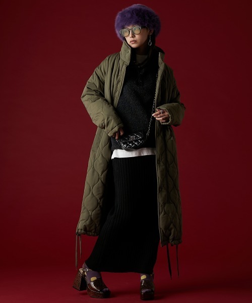 GEVS.(ジェイヴィス)の「ハーフジップニット<大きいサイズ有>GEVS.(ニット/セーター・レディース・ブラック/ブルー・M/L/LL/3L/4L/5L)」の11枚目の写真