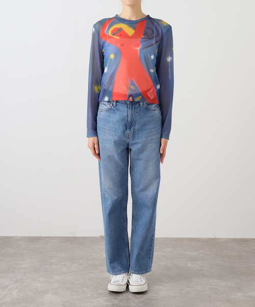 Carne Bollente（カルネボレンテ）の「Carne Bollente / カルネボレンテ They Call Her Carmen（Tシャツ/カットソー・レディース・ネイビー・SMALL）」の2枚目の写真