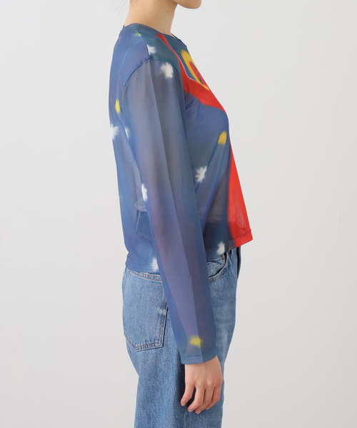 Carne Bollente（カルネボレンテ）の「Carne Bollente / カルネボレンテ They Call Her Carmen（Tシャツ/カットソー・レディース・ネイビー・SMALL）」の6枚目の写真