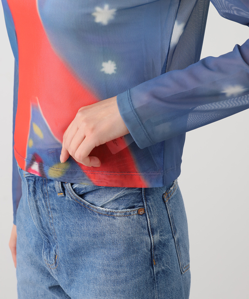 Carne Bollente（カルネボレンテ）の「Carne Bollente / カルネボレンテ They Call Her Carmen（Tシャツ/カットソー・レディース・ネイビー・SMALL）」の8枚目の写真