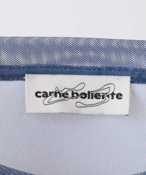 Carne Bollente（カルネボレンテ）の「Carne Bollente / カルネボレンテ They Call Her Carmen（Tシャツ/カットソー・レディース・ネイビー・SMALL）」の9枚目の写真