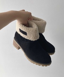 ボア切替えムートンブーツ