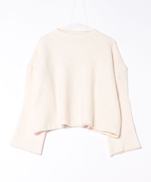 Lace Ladies（レースレディース）の「【2点セット】ウールタッチ ケープ レイヤード ニット プルオーバー（ニット/セーター・レディース・アイボリー/グレイッシュベージュ/グレー/ブラウン・FREE）」の6枚目の写真