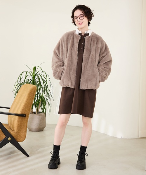 tanuboo セール】厚底 ニット ソックス レースアップ ブーツ /51404（ブーツ