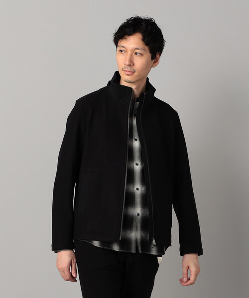COMME CA MEN(コムサメン)の「尾州産 ウォーフィルコーデュロイ 2WAYストレッチブルゾン(ブルゾン・メンズ・チャコールグレー/ブラック・L/M)」の8枚目の写真