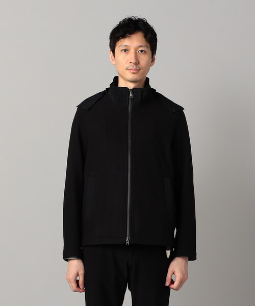 COMME CA MEN(コムサメン)の「尾州産 ウォーフィルコーデュロイ 2WAYストレッチブルゾン(ブルゾン・メンズ・チャコールグレー/ブラック・L/M)」の17枚目の写真