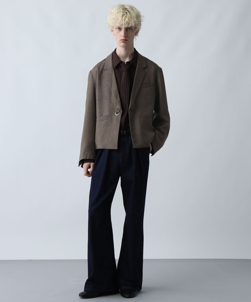 セール】【SET UP対応】Dカンショートジャケット(HARE)（テーラード