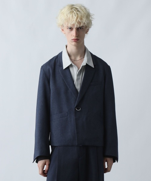 HARE(ハレ)の「【SET UP対応】Dカンショートジャケット(HARE)(テーラードジャケット・メンズ・ブルー系その他/ブラウン系その他/グレー系その他・FREE)」の16枚目の写真