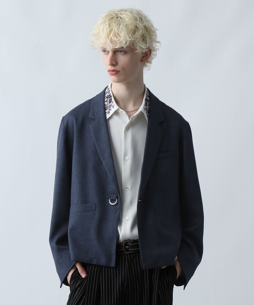 セール】【SET UP対応】Dカンショートジャケット(HARE)（テーラード