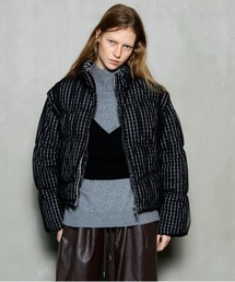 MAISON SPECIAL エナメルパッファーブルゾン黒 MAISON SPECIAL ブルゾン アウター Enamel Puffer Blouson