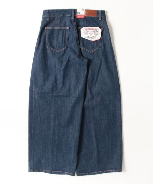 GUESS JEANS G12 Pleated Extra Wide Leg デニムパンツ ワイドジーンズ