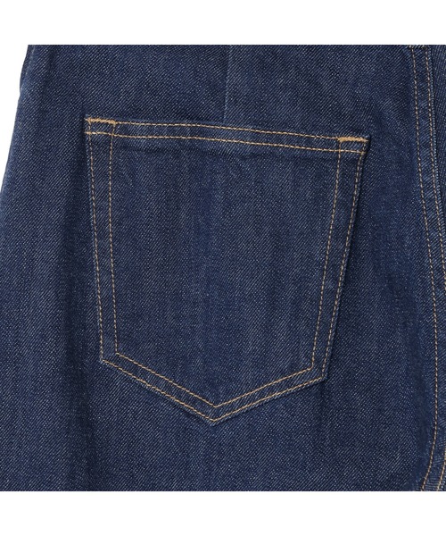 GUESS JEANS(ゲスジーンズ)の「GUESS JEANS G12 Pleated Extra Wide Leg デニムパンツ ワイドジーンズ レディース(デニムパンツ・レディース・ダークインディゴブルー・26inch/24inch/25inch/27inch/28inch)」の6枚目の写真