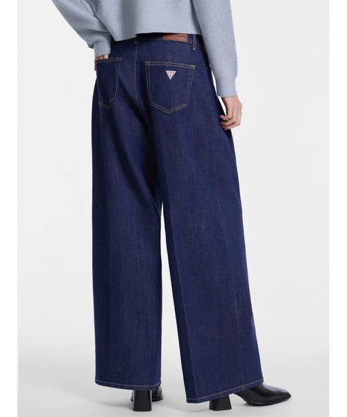 GUESS JEANS G12 Pleated Extra Wide Leg デニムパンツ ワイドジーンズ