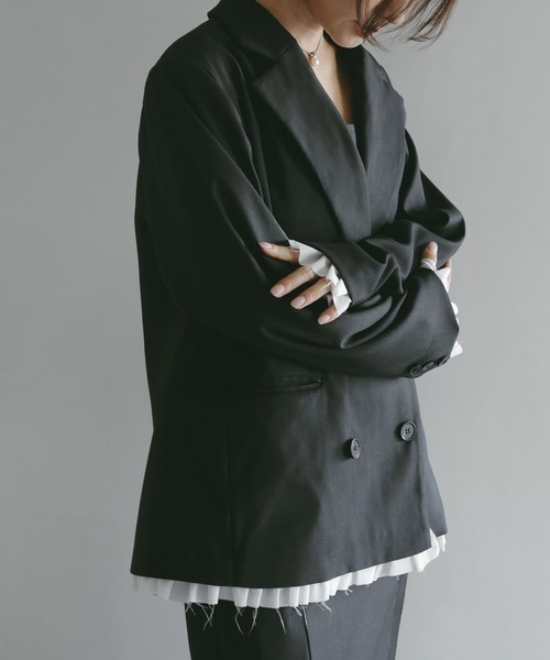 ダブルブレストジャケット（テーラードジャケット）｜N WITH