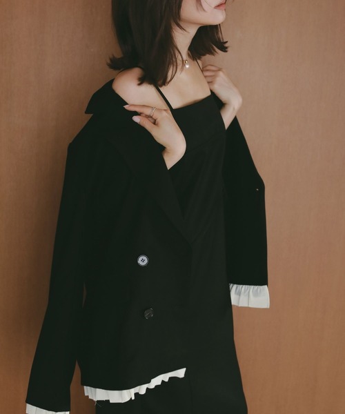 ダブルブレストジャケット（テーラードジャケット）｜N WITH