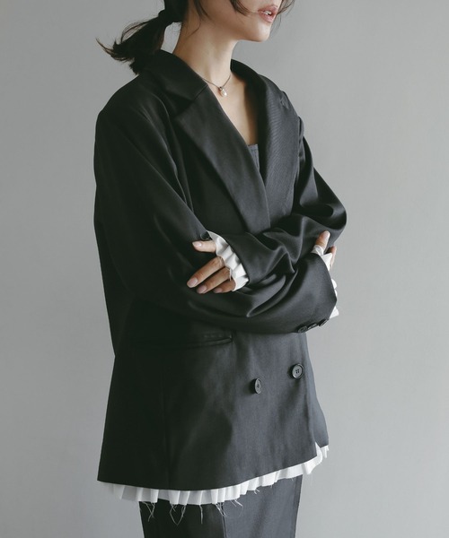 ダブルブレストジャケット（テーラードジャケット）｜N WITH