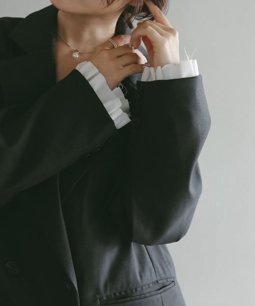 ダブルブレストジャケット（テーラードジャケット）｜N WITH