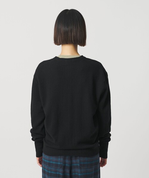 LACOSTE(ラコステ)の「【別注】<LACOSTE>ロングスリーブニットカーディガン(カーディガン/ボレロ・レディース・ブラック/オフホワイト/ダークブラウン・36)」の15枚目の写真