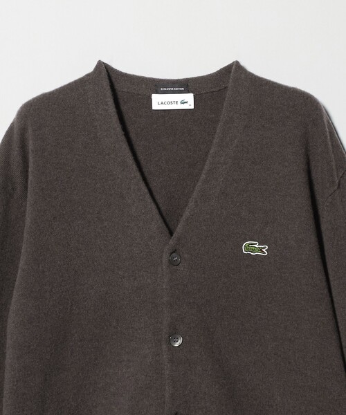 LACOSTE(ラコステ)の「【別注】<LACOSTE>ロングスリーブニットカーディガン(カーディガン/ボレロ・レディース・ブラック/オフホワイト/ダークブラウン・36)」の18枚目の写真