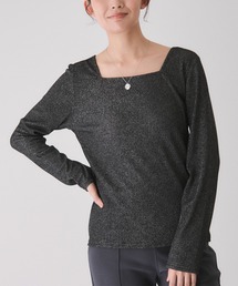 Jayro（ジャイロ）の「前後2WAYラメプルオーバー（Tシャツ/カットソー）」