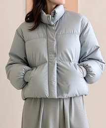 cammie（キャミー）の「裾ドロスト中綿ジャケット（ダウンジャケット/コート）」