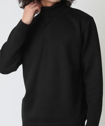 ARCADE | 薄手で暖かい タートル裏シャギーフリースニット(ニット/セーター)