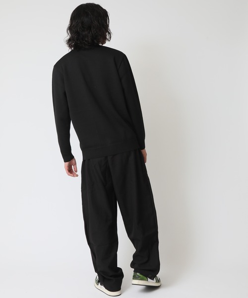 ARCADE（アーケード）の「薄手で暖かい タートル裏シャギーフリースニット（ニット/セーター・メンズ・グレー/ブラック/ワイン/ブラウン/ホワイト/ネイビー/ベージュ/オレンジ・M/L/XL）」の11枚目の写真