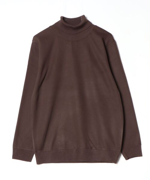 ARCADE（アーケード）の「薄手で暖かい タートル裏シャギーフリースニット（ニット/セーター・メンズ・グレー/ブラック/ワイン/ブラウン/ホワイト/ネイビー/ベージュ/オレンジ・M/L/XL）」の19枚目の写真