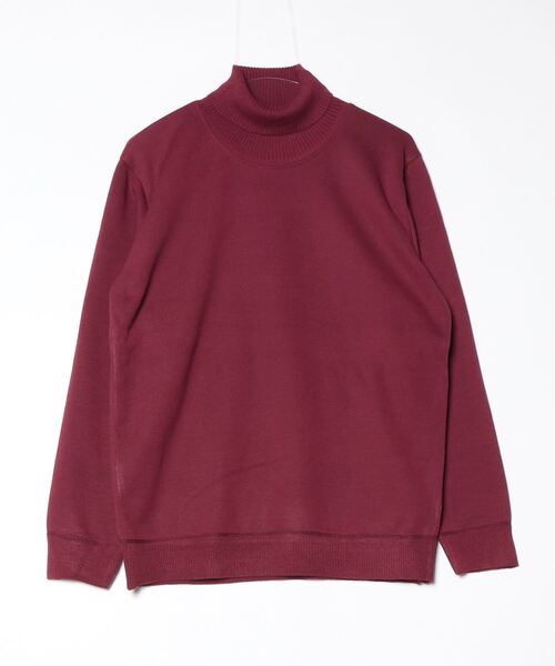 ARCADE（アーケード）の「薄手で暖かい タートル裏シャギーフリースニット（ニット/セーター・メンズ・グレー/ブラック/ワイン/ブラウン/ホワイト/ネイビー/ベージュ/オレンジ・M/L/XL）」の12枚目の写真