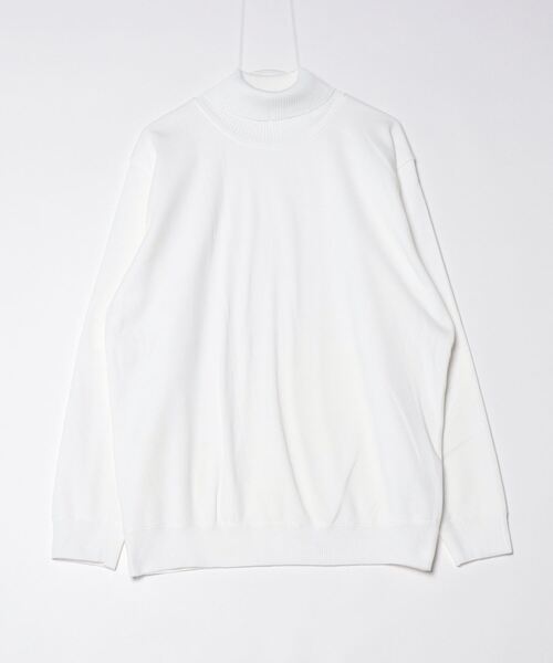 ARCADE（アーケード）の「薄手で暖かい タートル裏シャギーフリースニット（ニット/セーター・メンズ・グレー/ブラック/ワイン/ブラウン/ホワイト/ネイビー/ベージュ/オレンジ・M/L/XL）」の16枚目の写真