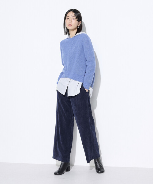 Gabardine K.T(ギャバジンケーティー)の「マイクロスパン フード付きブラウス(シャツ/ブラウス・レディース・ライトグレー/ブラック/オフホワイト・9号)」の14枚目の写真
