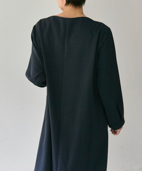 ワンピース ear PAPILLONNER SUM1 STYLE ハートネックプリーツワンピース【SUM1 STYLE】（ワンピース）｜ear