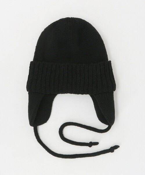 RACAL（ラカル）の「＜Racal＞イヤー ニット ワッチ キャップ（ニットキャップ/ビーニー・メンズ・ダークグレー/ブラック・FREE）」の15枚目の写真