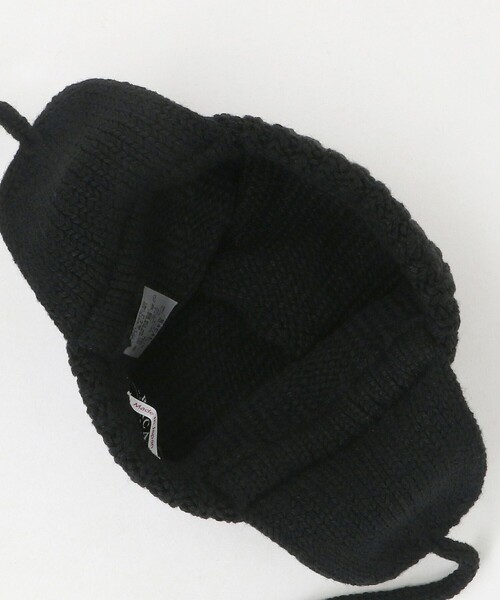 RACAL（ラカル）の「＜Racal＞イヤー ニット ワッチ キャップ（ニットキャップ/ビーニー・メンズ・ダークグレー/ブラック・FREE）」の16枚目の写真