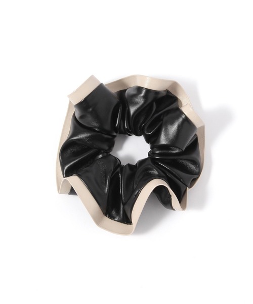 セール】バイカラーPUシュシュ（シュシュ）｜niko and（ニコアンド