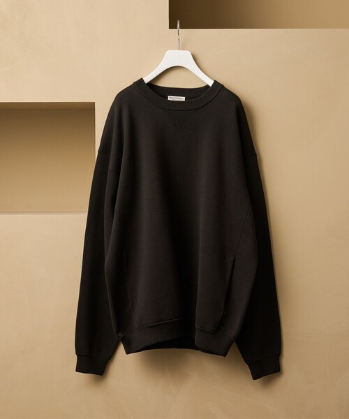 BEAUTY&YOUTH UNITED ARROWS(ビューティーアンドユースユナイテッドアローズ)の「ミラノリブ クルーネック ニットスウェット(ニット/セーター・メンズ・ライラック/ナチュラル/ブラック・L/M/XL/S)」の2枚目の写真